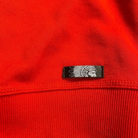 Hustle Gang Red Graphic Sweater for Men - Picture 5 of 5